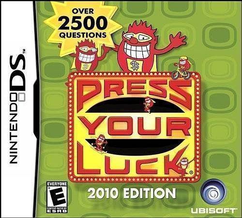 Press Your Luck - 2010 Edition (US) (USA) Game Cover